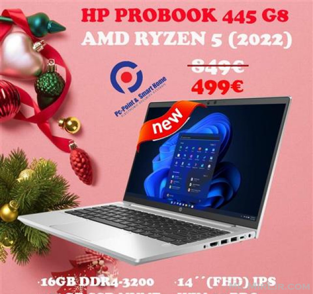 Super Okazion laptop Hp Probook 445 G8 i ri per vetem 499€