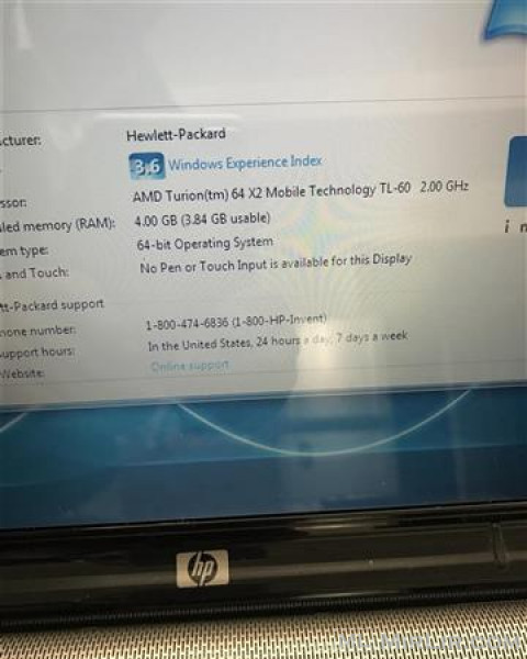 Shitet laptop HP Pavilion DV9000 17 \" ne super gjendje