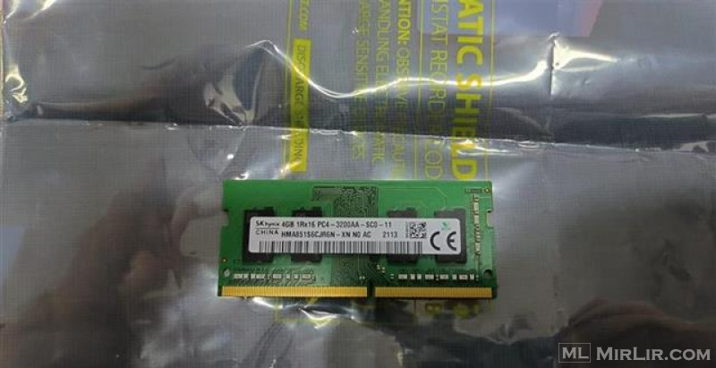 Shitet Ram per Laptop SK Hynix 4GB DDR4 3200MHz