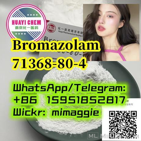 Top purity Bromazolam，71368-80-4 Good Effect