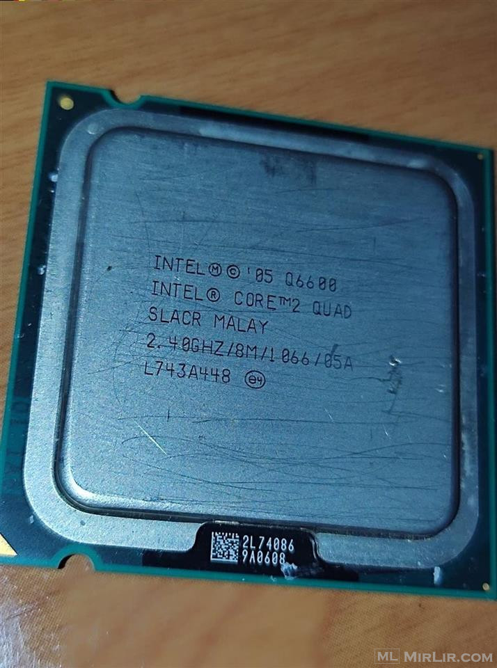 Intel Core 2 Quad Q6600 2.40GHz Quad Core LGA 775 Me Garanci