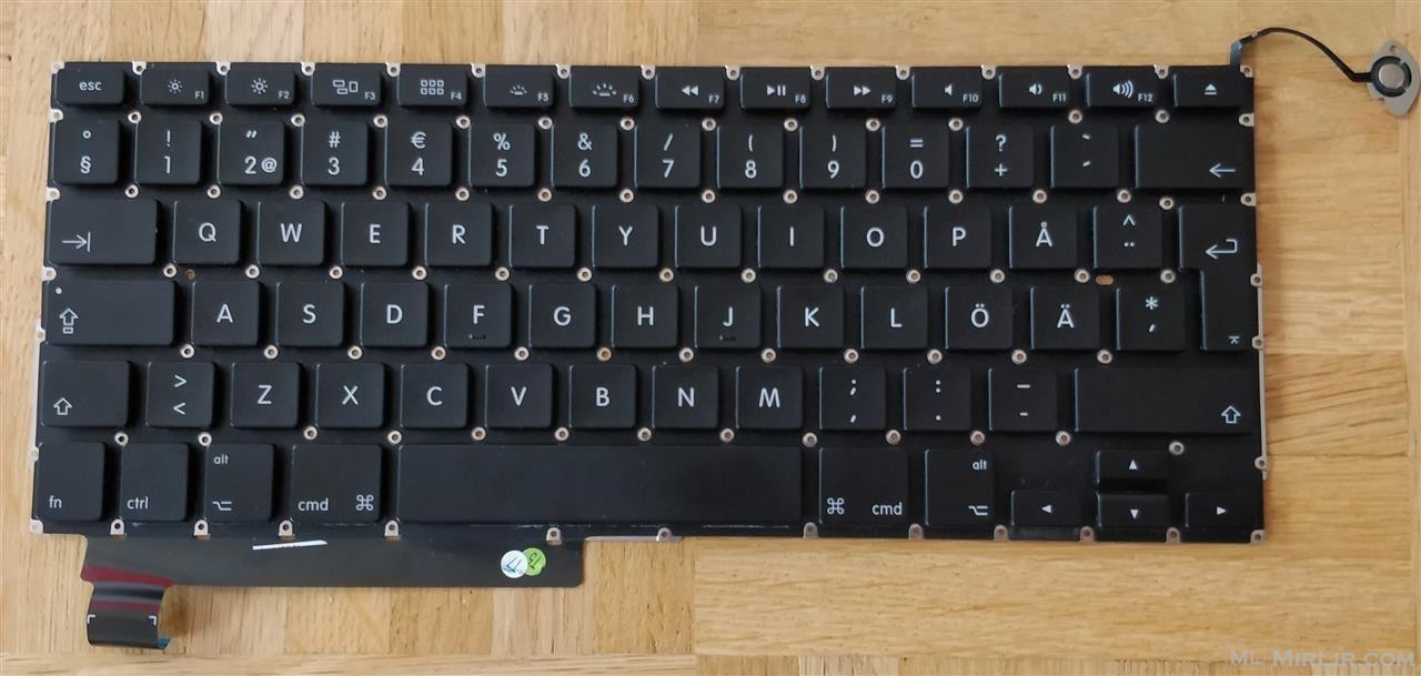 Apple layout keyboard 2009-2011