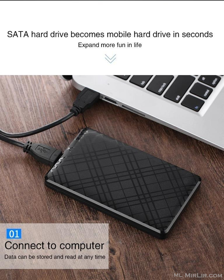 CASE USB 3.0 SSD/HDD Enclosure For 2.5 Inch