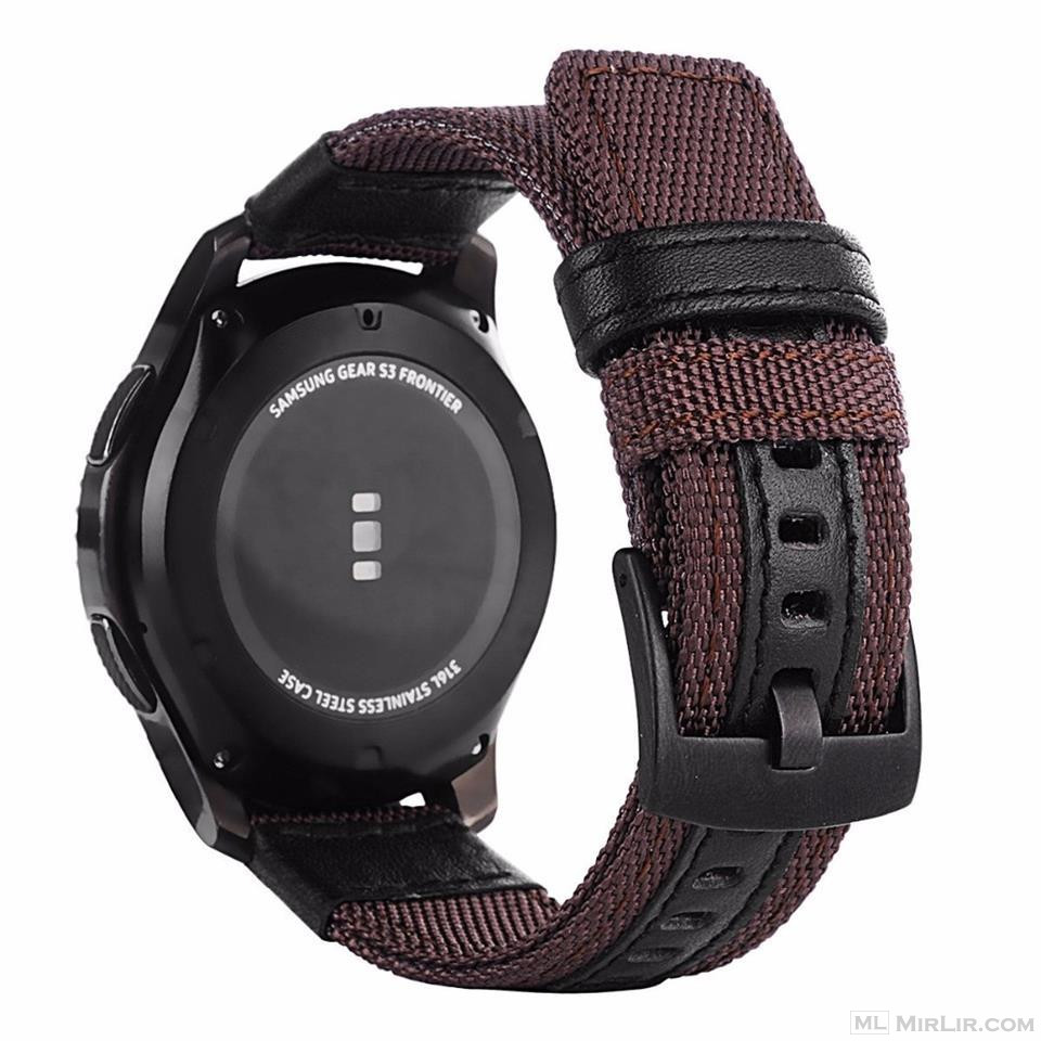 Rrypa - 22mm Smart Watch Strap nylon Samsung Galaxy, Active2
