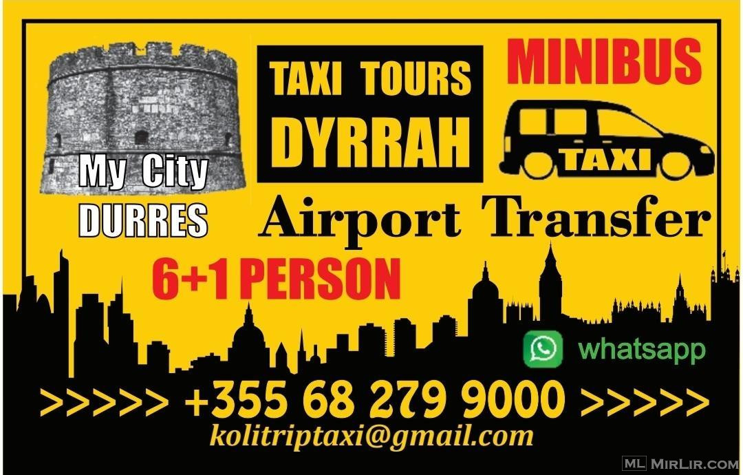 Minibus Taxi Durres 7 pax