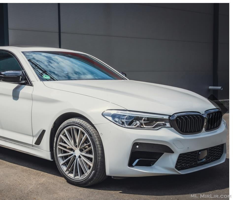 BMW seria 5 G30 2017-2019 parakolp M5 facelift design 