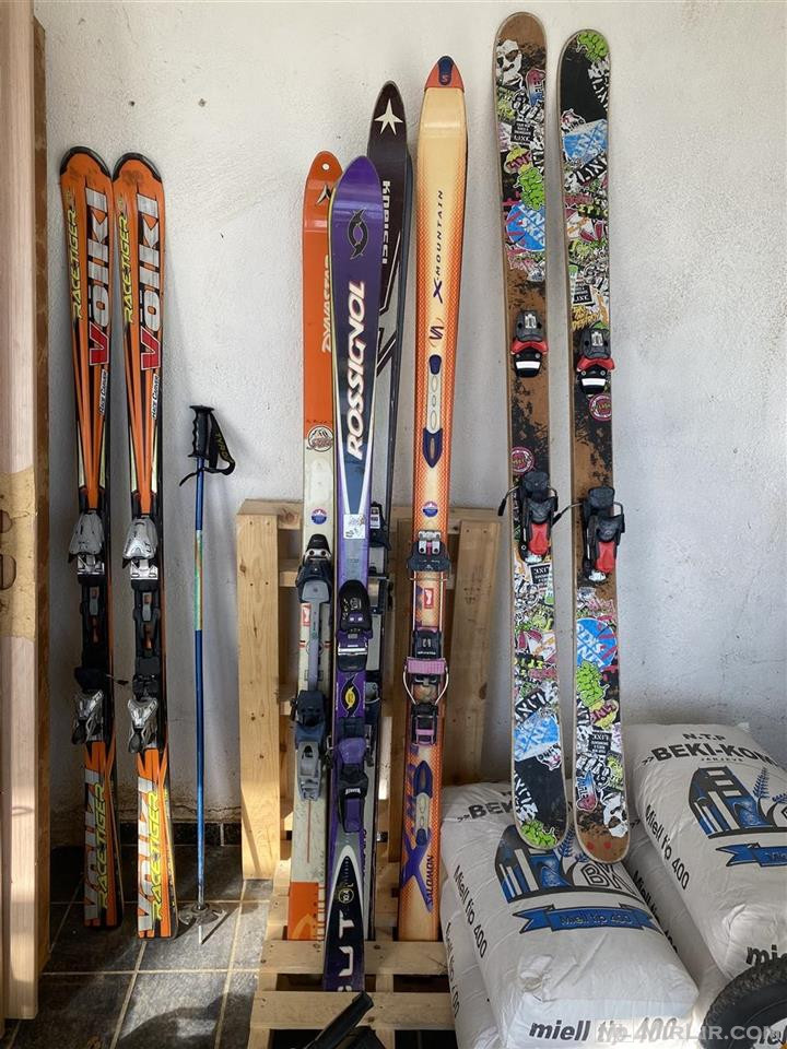 Shiten 6 par skija lloje te ndryshme 
