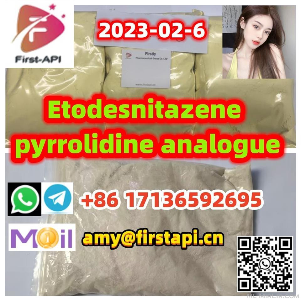 Etodesnitazene pyrrolidine analogue，whatsapp+8617136592695,3