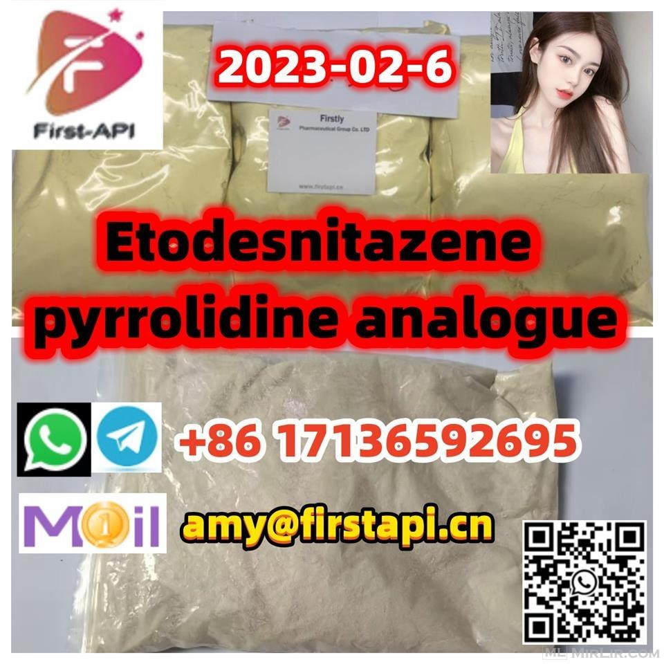 Etodesnitazene pyrrolidine analogue，whatsapp+8617136592695,2