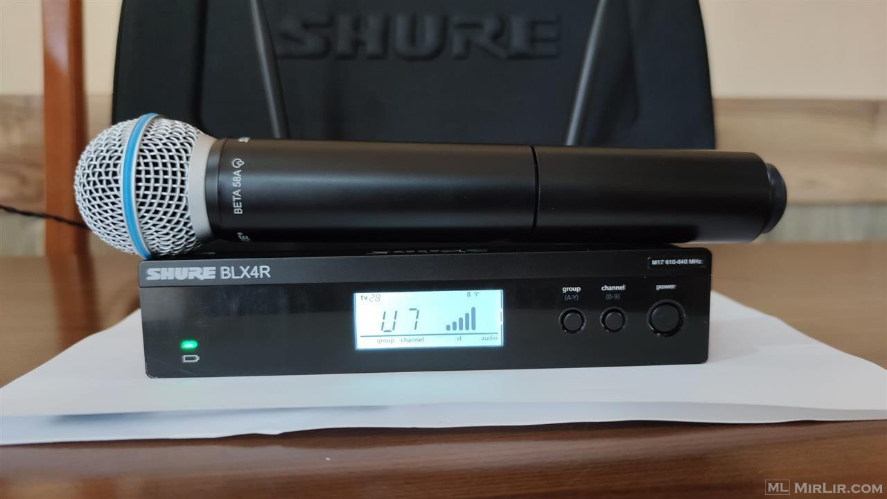 Mikrofon Shure BLX4R Beta58A i ri