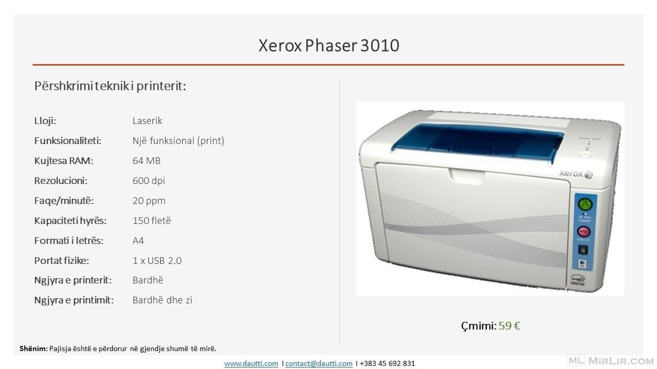 Printer Xerox Phaser 3010