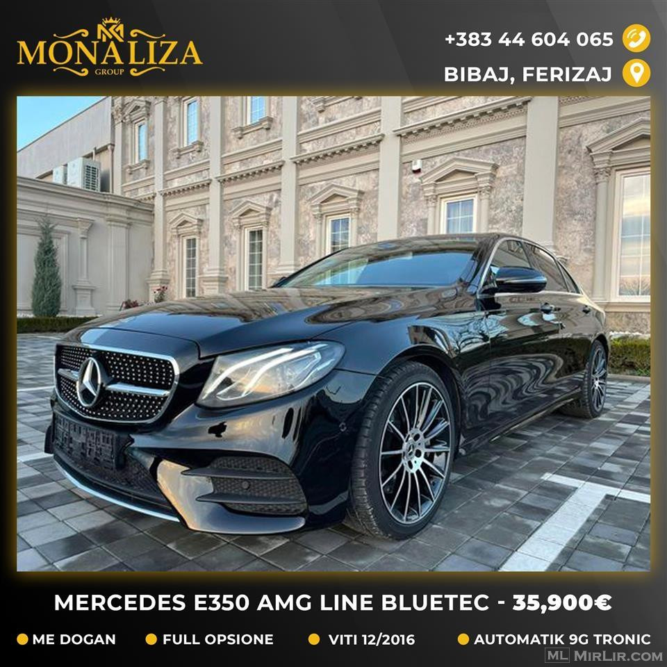 Mercedes E350 Amg Line BlueTec me dogan 35,900€