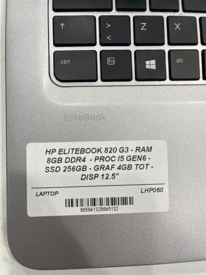 Laptop Hp 820 g3 