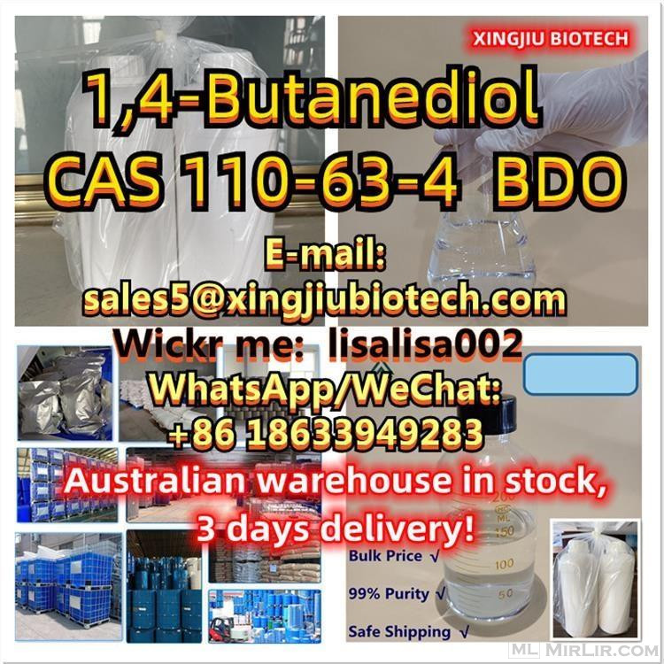 Australia warehouse 1,4-Butanediol CAS 110-63-4 (BDO
