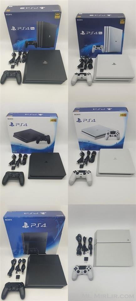 PS4 PlayStation 4 Sony Original Slim Pro 500GB 1TB 2TB