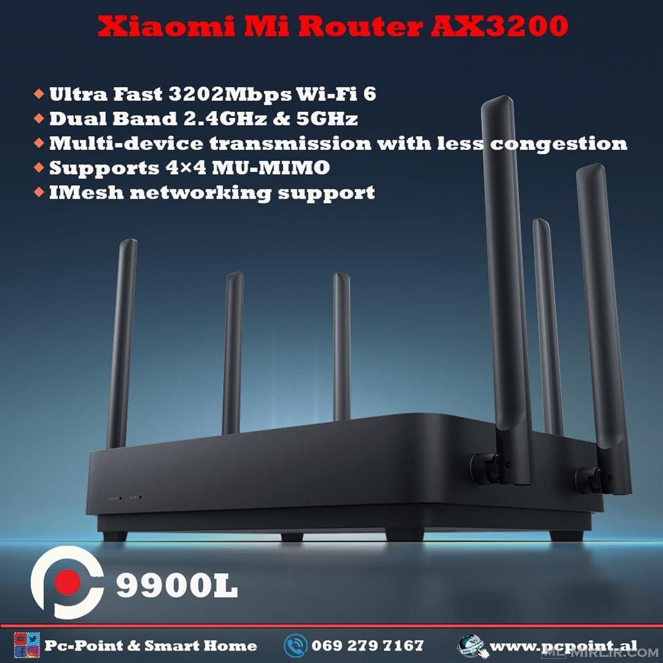 Xiaomi MI Router AX3200 2.4GHz & 5GHz Ultra-fast Wi-Fi 6