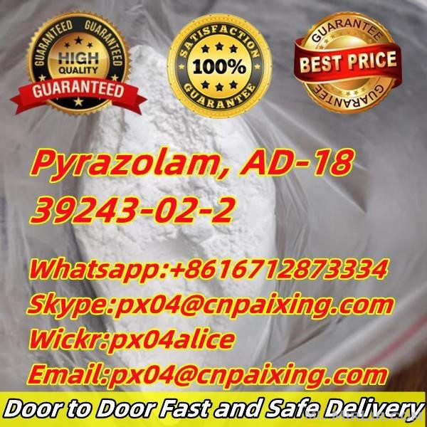 99% 39243-02-2	Pyrazolam, AD-18 in stock	