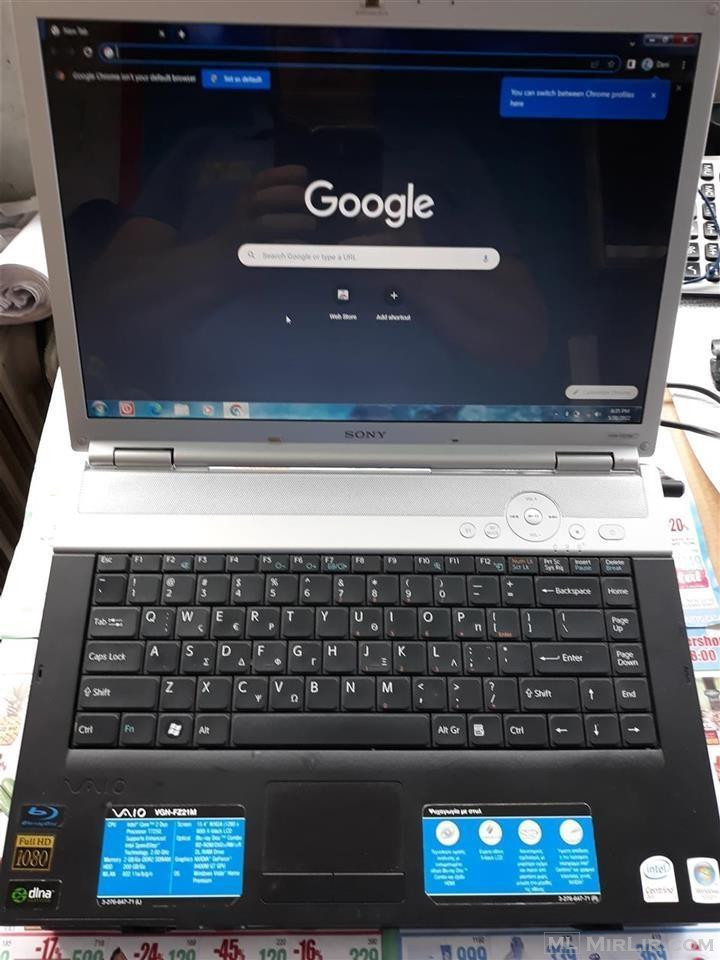 Lushnje. Shitet tastiere per laptop Sony Vaio VGN-FZ21M.