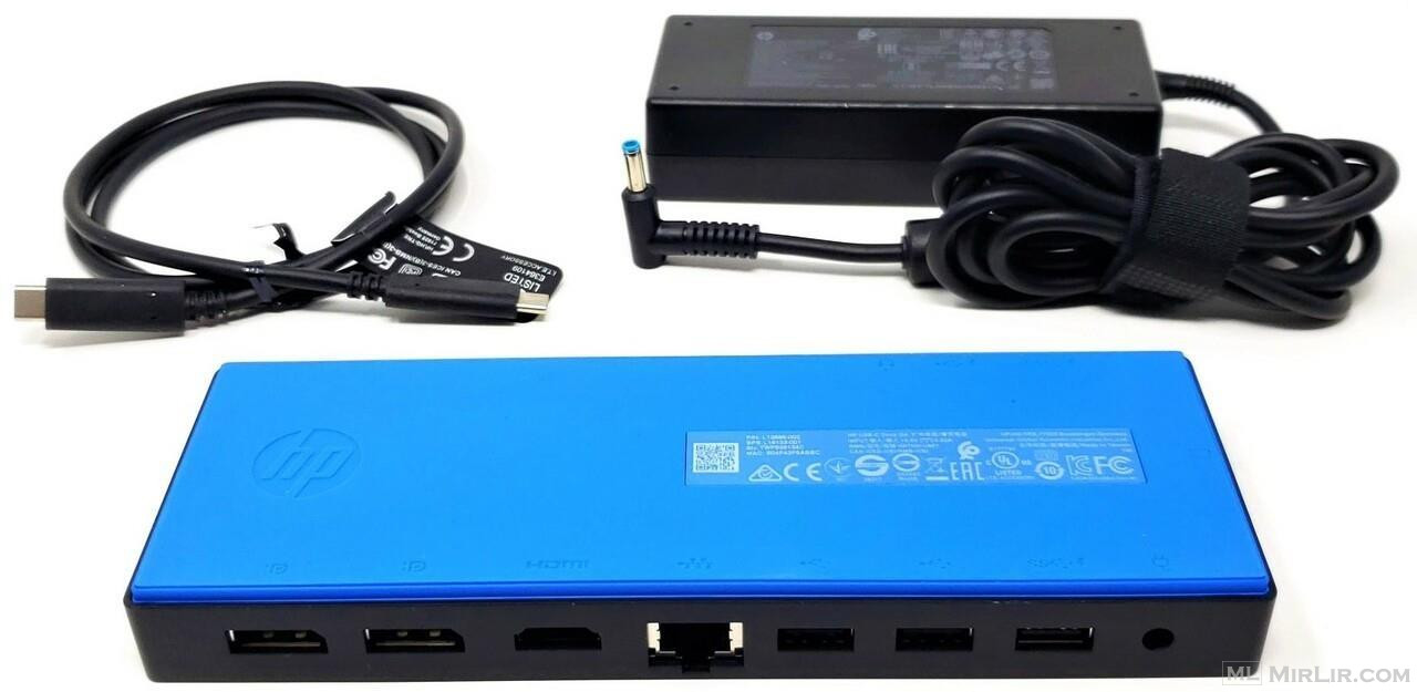 HP ELITE USB C DOCK G3 4 USB ,2 USB-C, HDMI ,2 D PORT LAN,