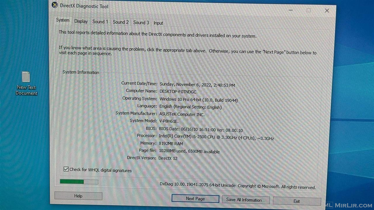 Shitet PC Core i5 