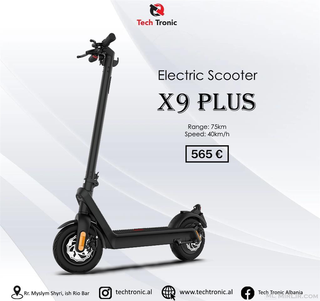 skuter monopatine Electric Scooter X9 Plus Tech Tronic Al