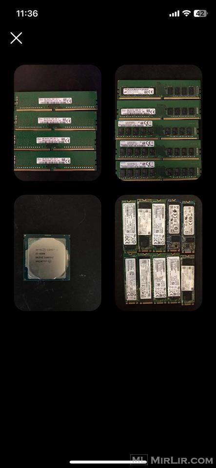 Rame Memoory ddr4 SSD NDME i5-8500
