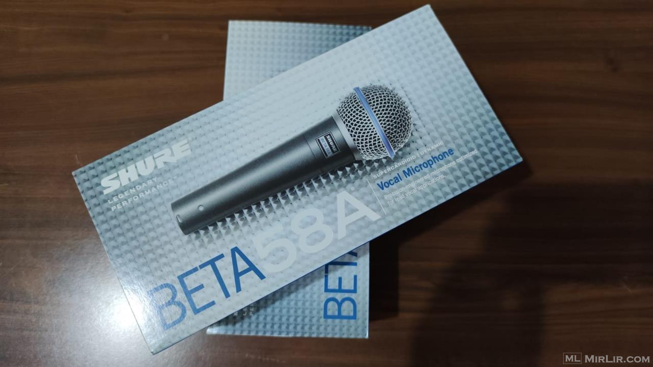 Mikrofon Shure Beta58A i ri