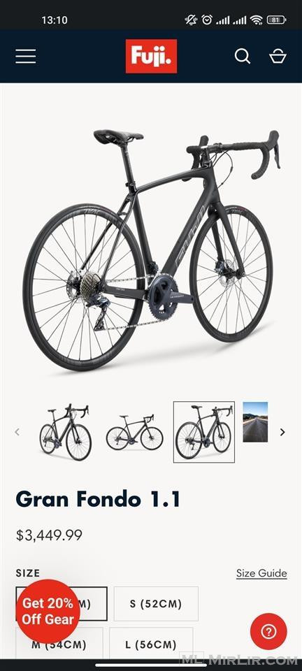 Biciklete Cuklisti Fuji    2500€ 