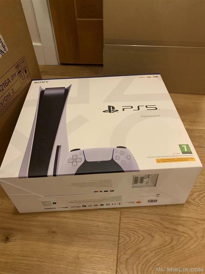 Sony PS5 Disc Console PlayStation 5 Console - White New and 