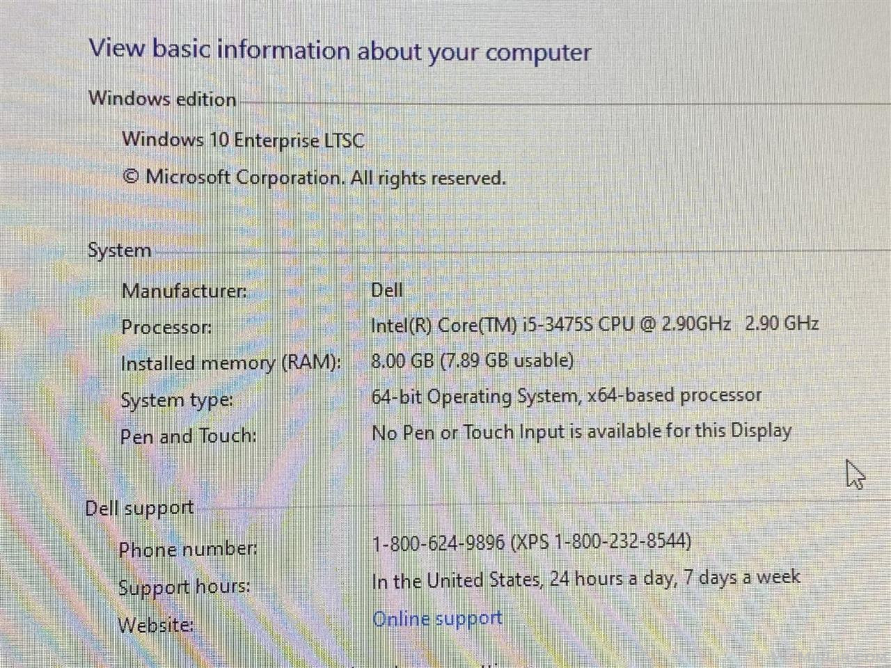 Kompjuter Dell i5-3475s 111gb ssd 300gb hdd