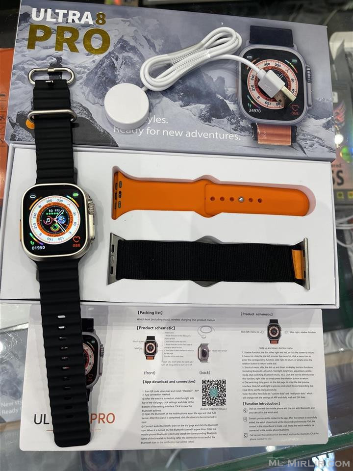 Ore Ultra 8 Pro titan 49mm imitimi perfekt i apple watch