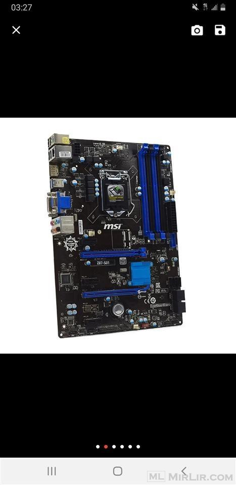 MSI Z87-S01 LGA 1150 Motherboard