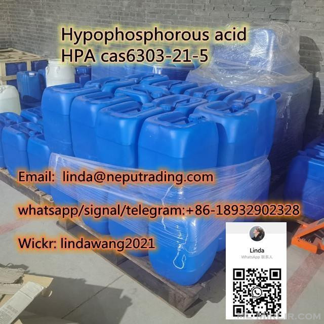sell Hypophosphorous acid/ HPA CAS 6303-21-5 (whatsap+86-18)