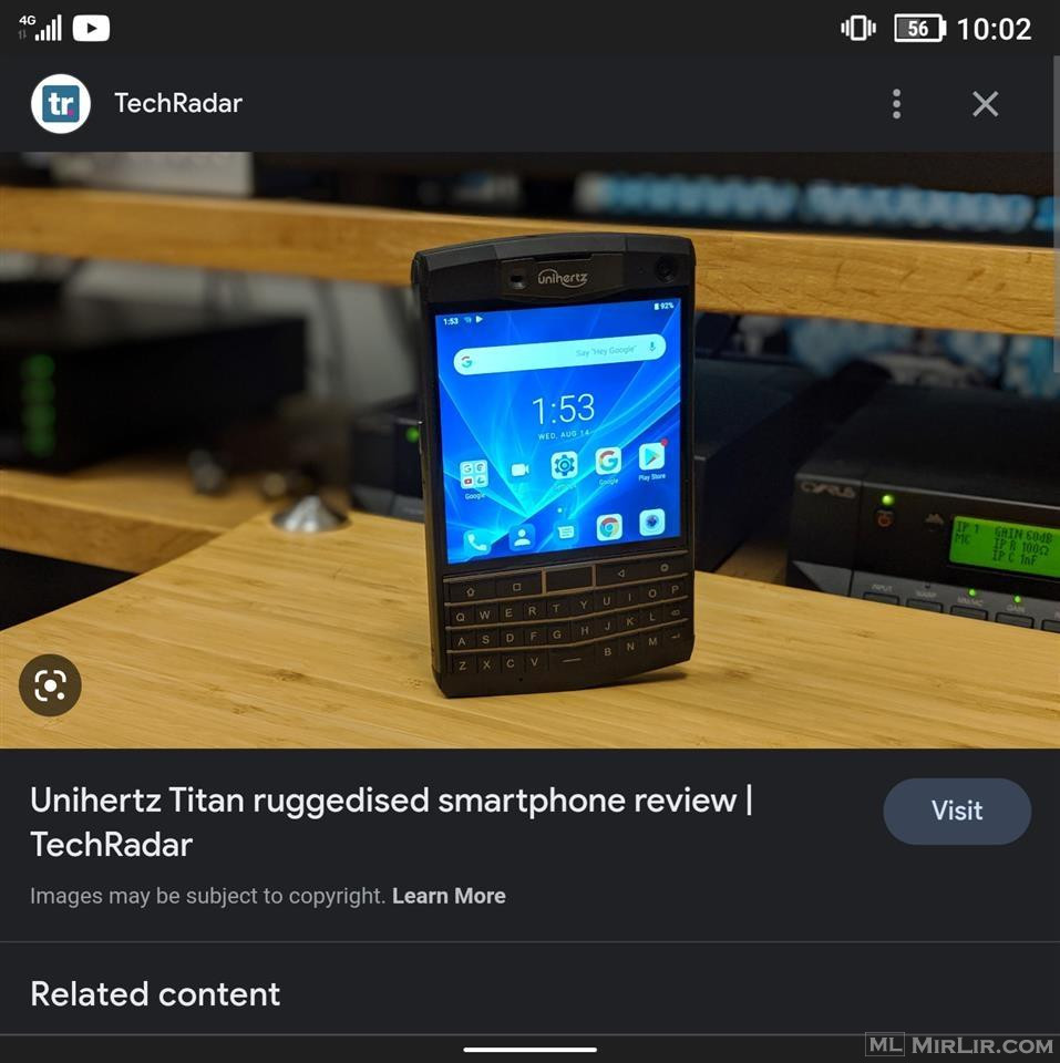 Super telefon Unihertz titan si blackberry pasport android