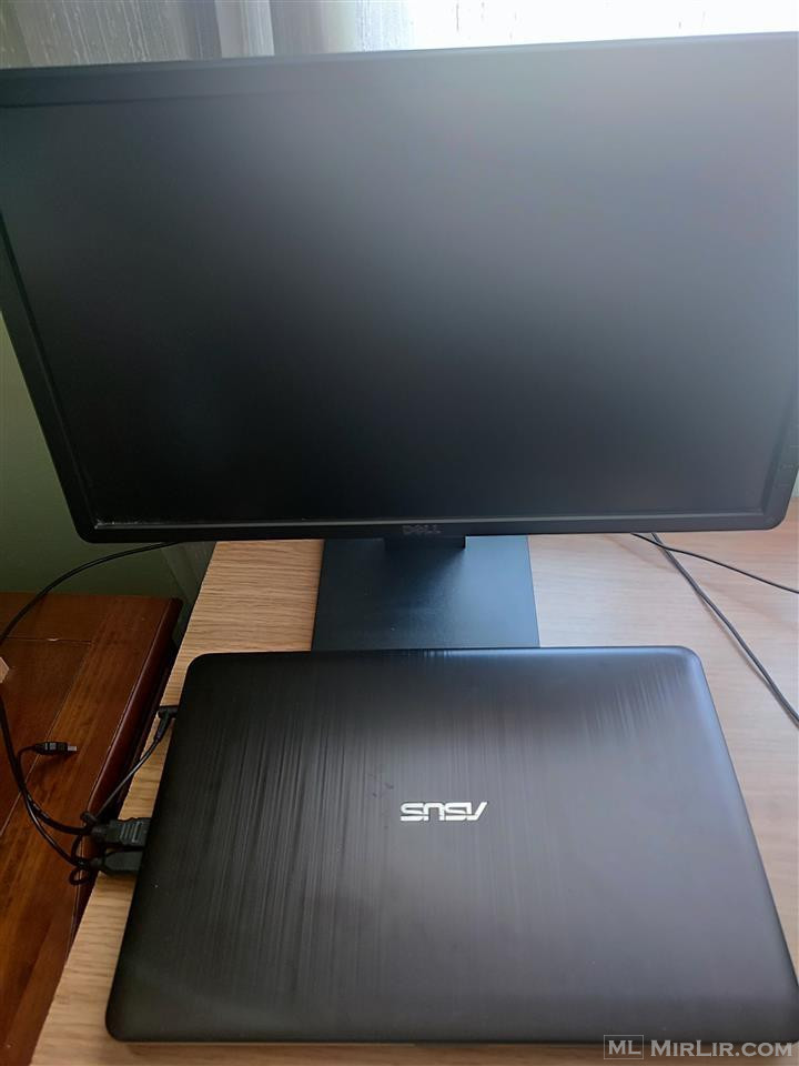 Laptop Asus i7 + Monitor Dell 22 inch
