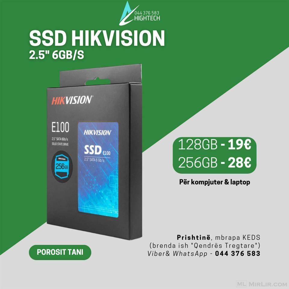 SSD 128GB & 256GB Hikvision 2.5\"