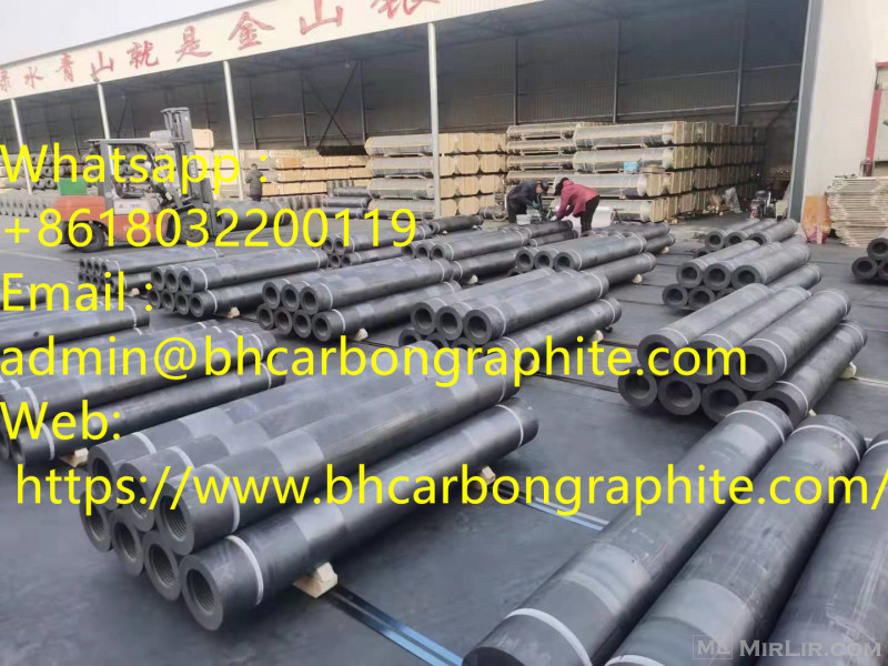 RP 650mm Graphite Electrode Carbon Graphite Electrode with nipple