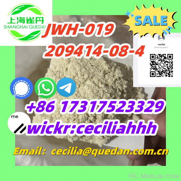 China manufacturer JWH-019  209414-08-4   +86 17317523329wickr:ceciliahhh