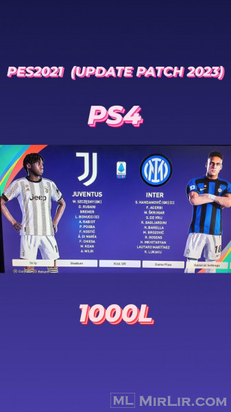 PES2021 Update Patch 2023