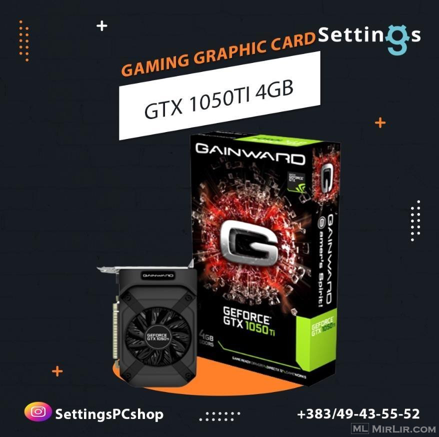 GTX 1050Ti 4 GB GPU KARTEL GRAFIKE GAMING