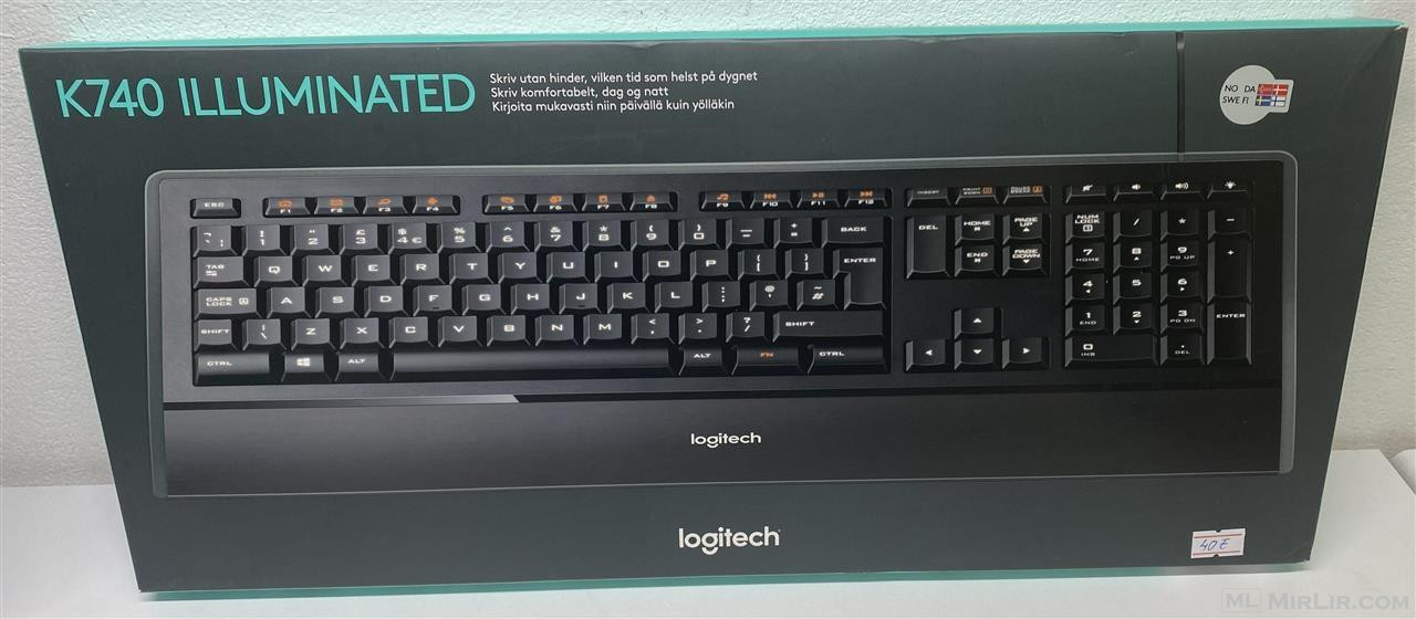 Logitech  Keyboard   K740 dhe MK850 te ri ne paket 