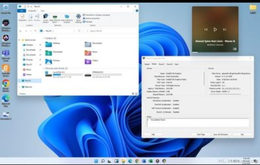 Kompjuter NJESI + MONITOR 22 Windows 11 4/128SSD+240HDD 