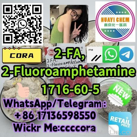 2-FA, 2-Fluoroamphetamine 1716-60-5 WhatsApp/Telegram：＋86 17