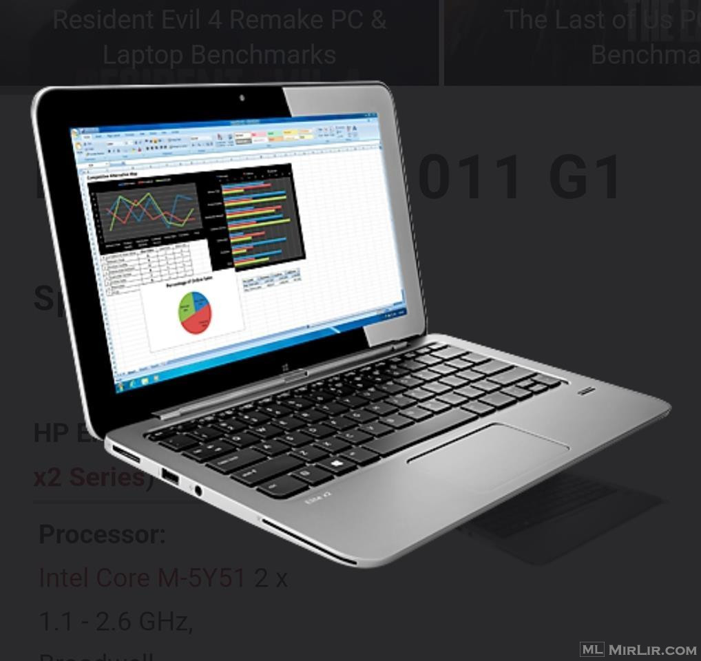Laptop/tablet HP Elite x2 2në1