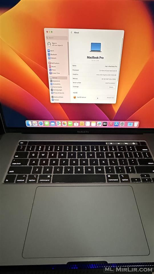 MacBook Pro 16-inch, 2019