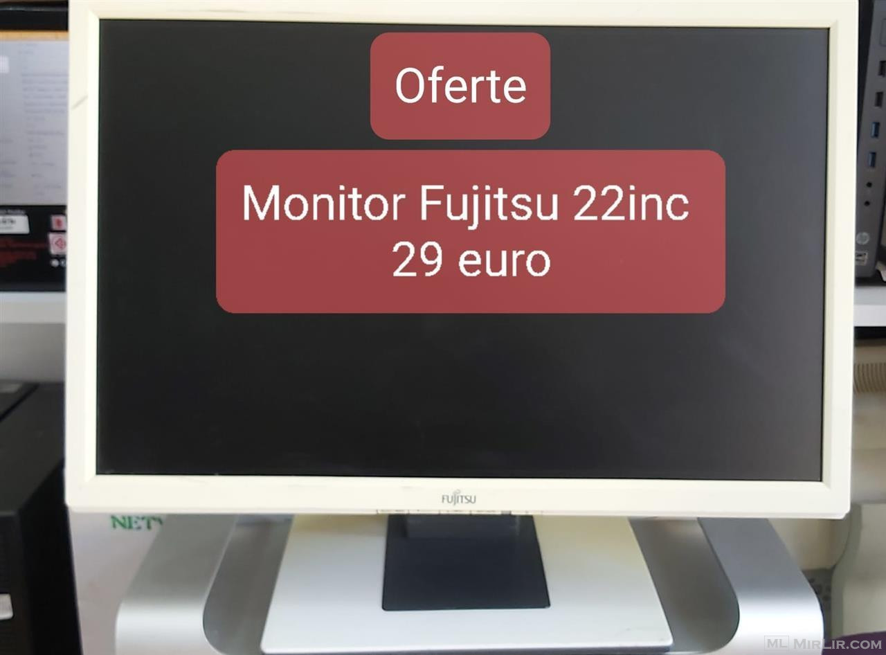 Monitor 22 inch Fujitsu\n