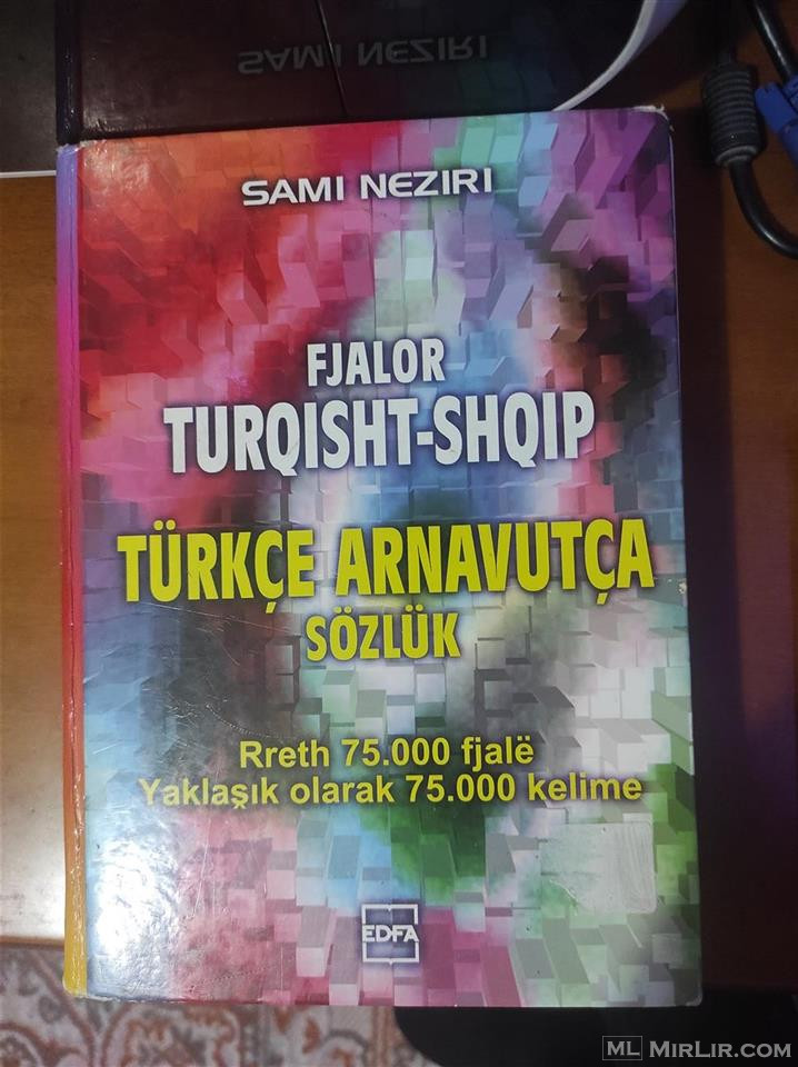 Fjalor i avancuar Turqisht - Shqip mbi 75.000 fjale