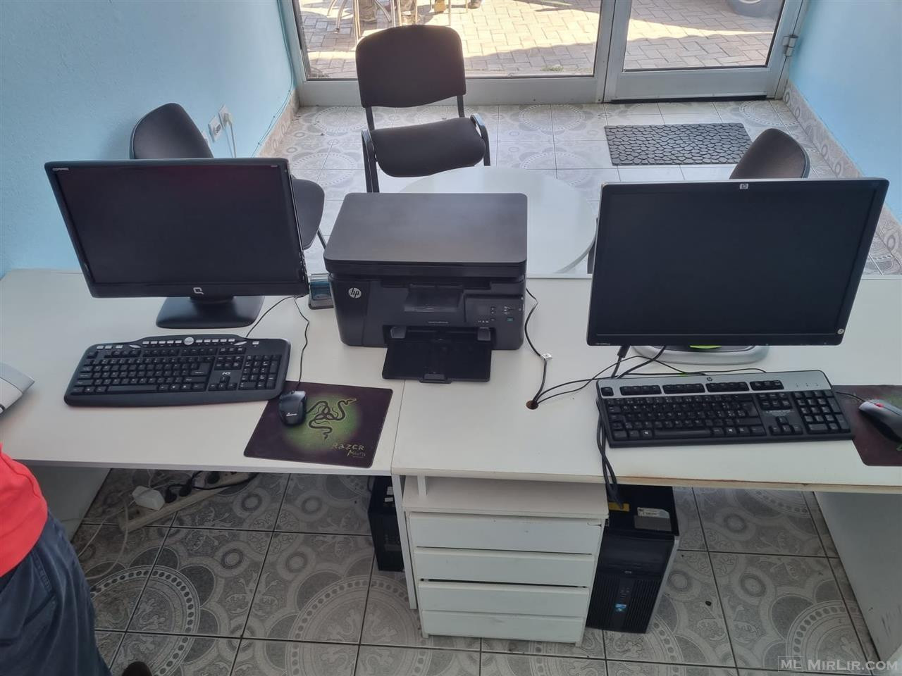 Shiten 2 Kompjutera dhe 1 printer, fotokopje dhe Scaner