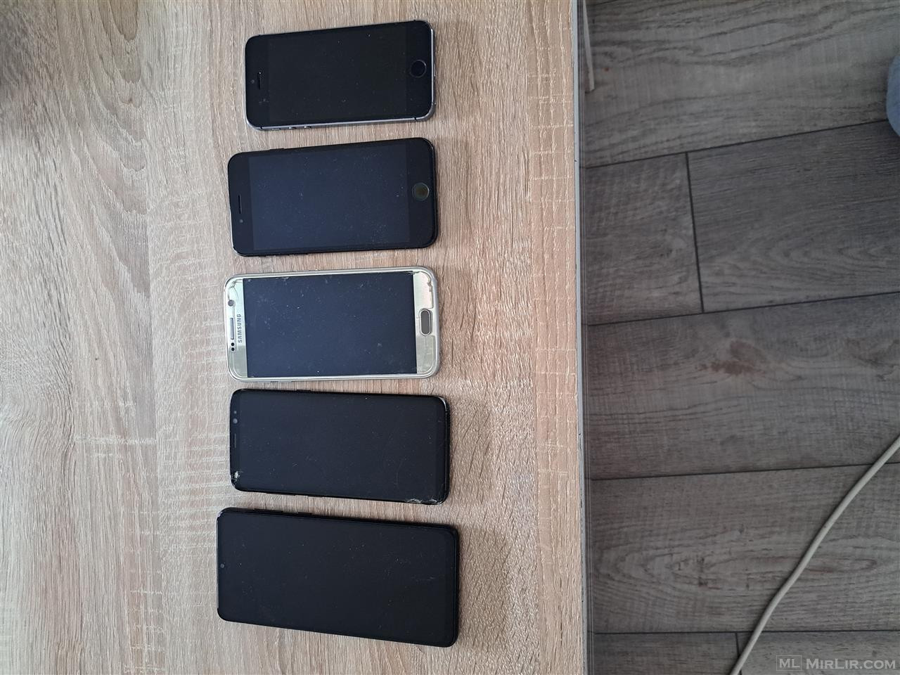 Shiten 5 telefona ne gjendje te mir 100€