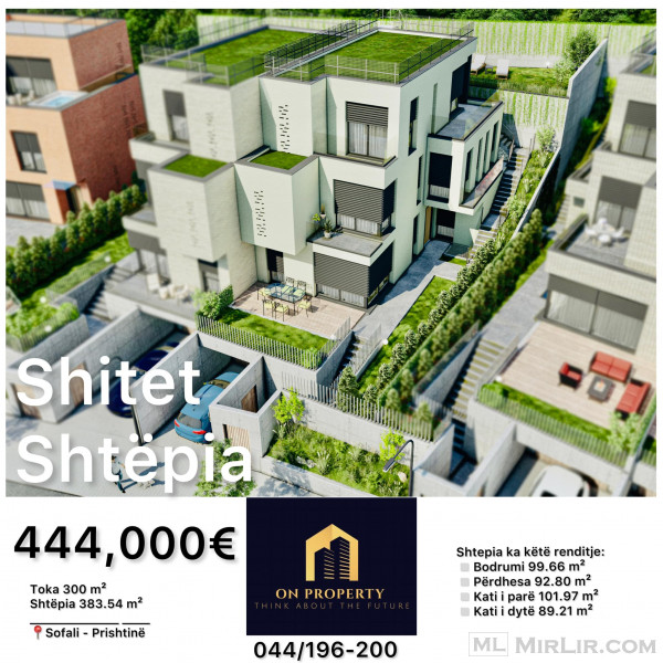 ▪️Shitet Shtëpia - 444,000€